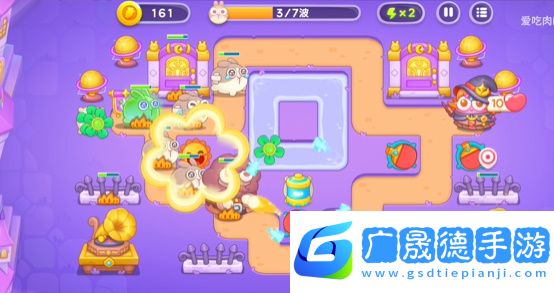 保衛(wèi)蘿卜4阿波與魔法寶藏第1關(guān)怎么過