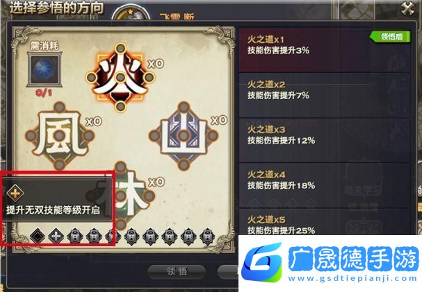 天諭手游無雙悟道功能全解析